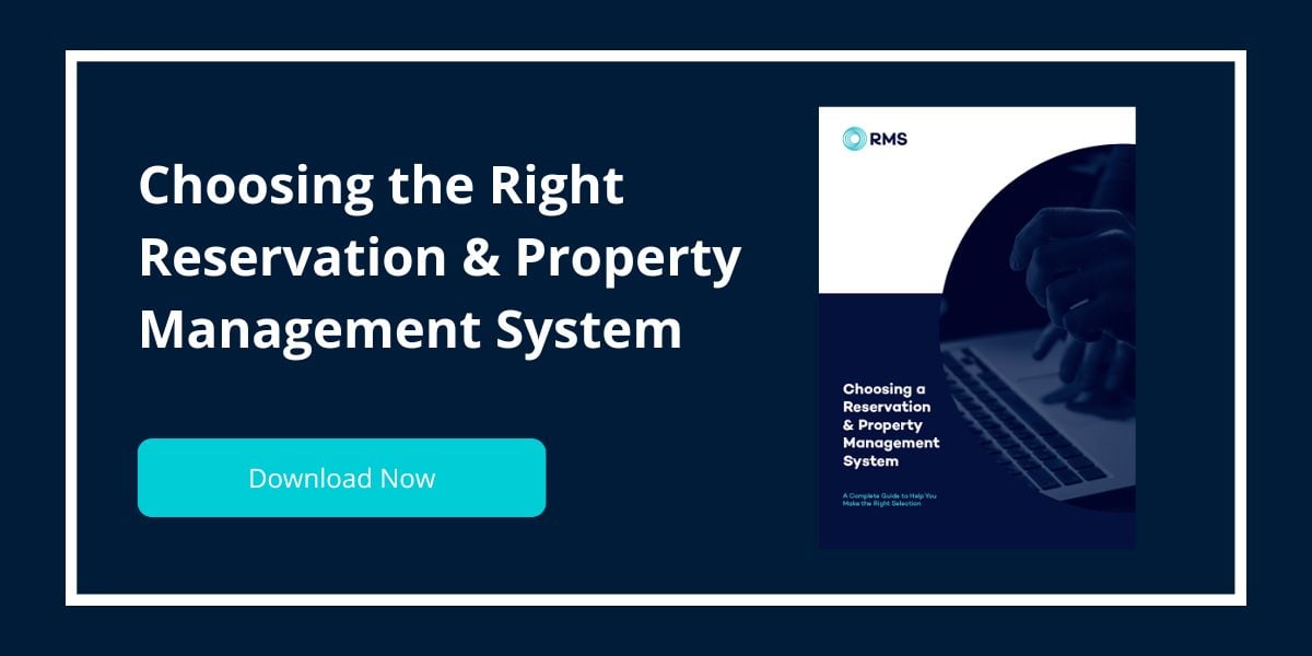 Choosing a Property and Reservation Management CTA