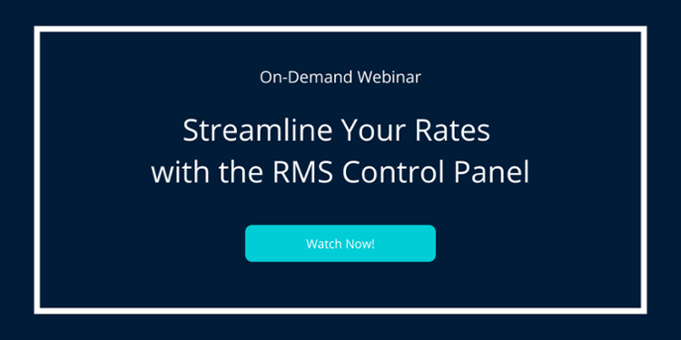 RMS Webinar: Streamline Your Rates with the RMS Control Panel